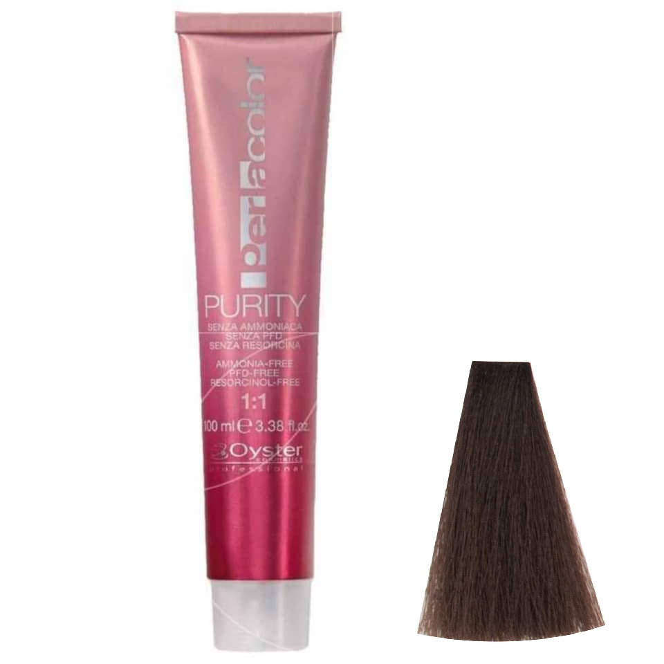 رنگ مو اویستر شماره 5.3 حجم 100 میلی لیتر رنگ فندقی طلایی روشن