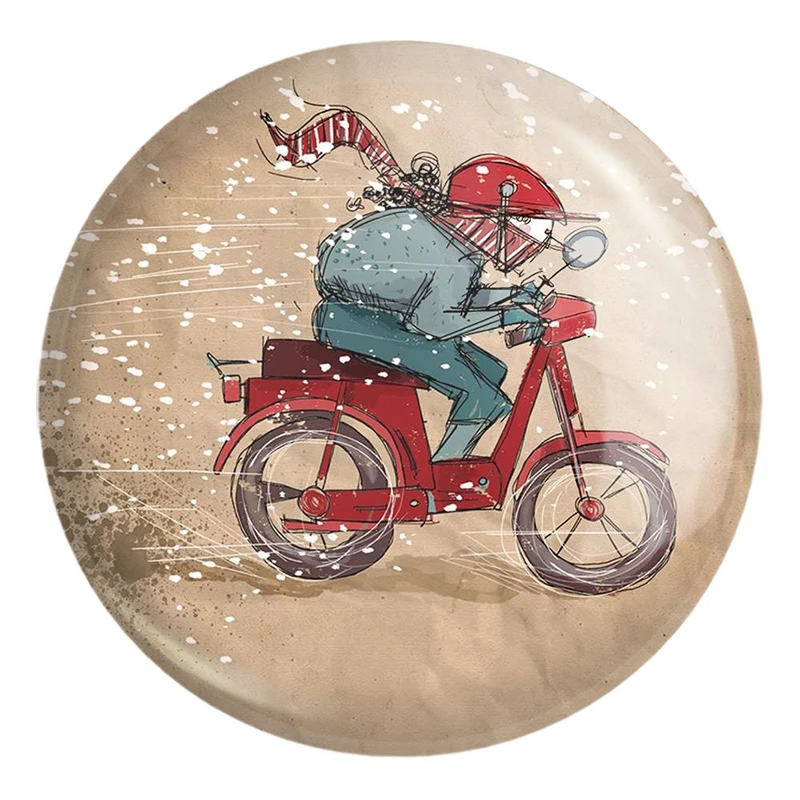 پیکسل خندالو طرح موتور سواری کد 5422 مدل بزرگ