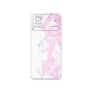 MAHOOT Blanco-Pink-Marble Cover Sticker for Xiaomi Poco X4 Pro 5G