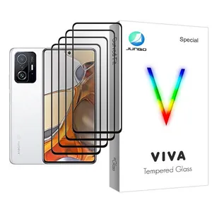 Junbo Viva Glass MIX004 Screen Protector For Xiaomi 11T Pro Pack Of 4