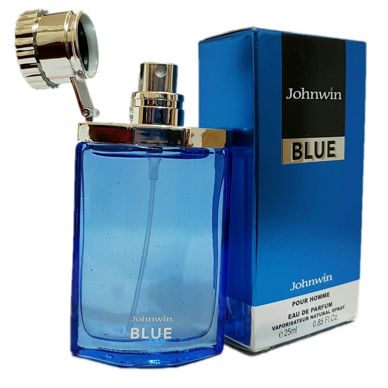 عطر جیبی مردانه جانوین مدل دیزایر بلو کد 832 حجم 25 میلی لیتر