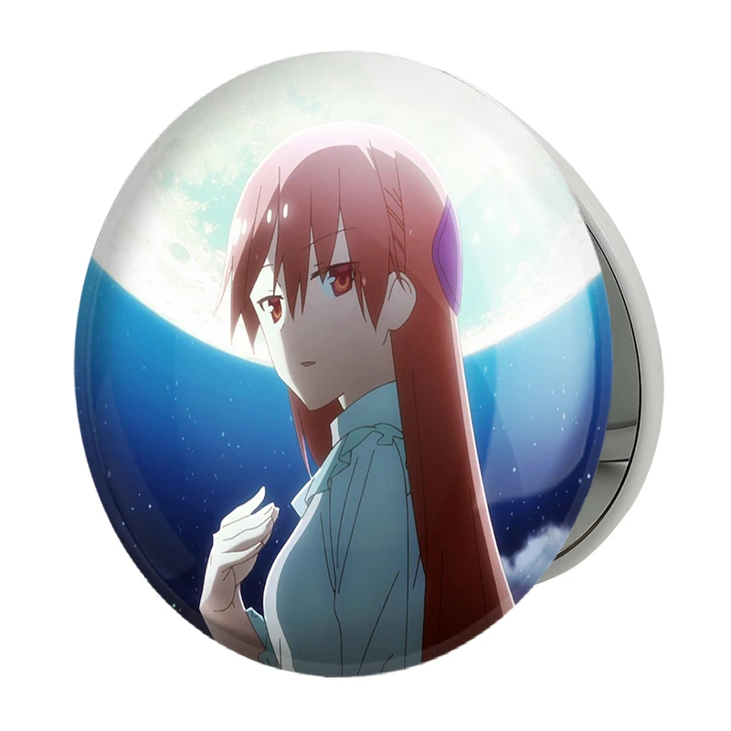 آینه جیبی خندالو طرح تسوکاسا انیمه مرا به ماه پرواز ده مدل تاشو کد 27719 
