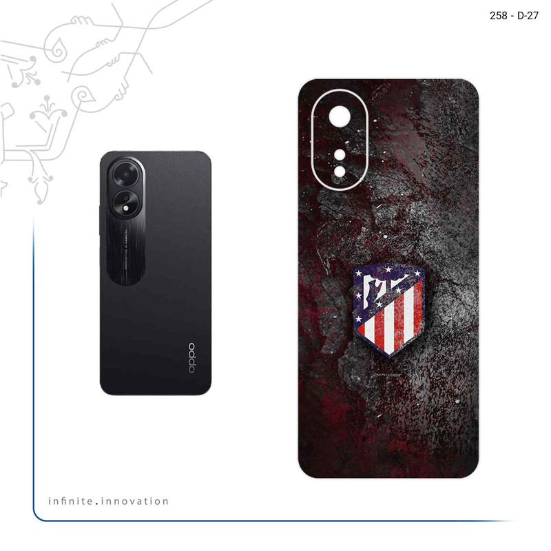 برچسب پوششی ماهوت مدل Atletico_de_Madrid مناسب برای گوشی موبایل اپو A38