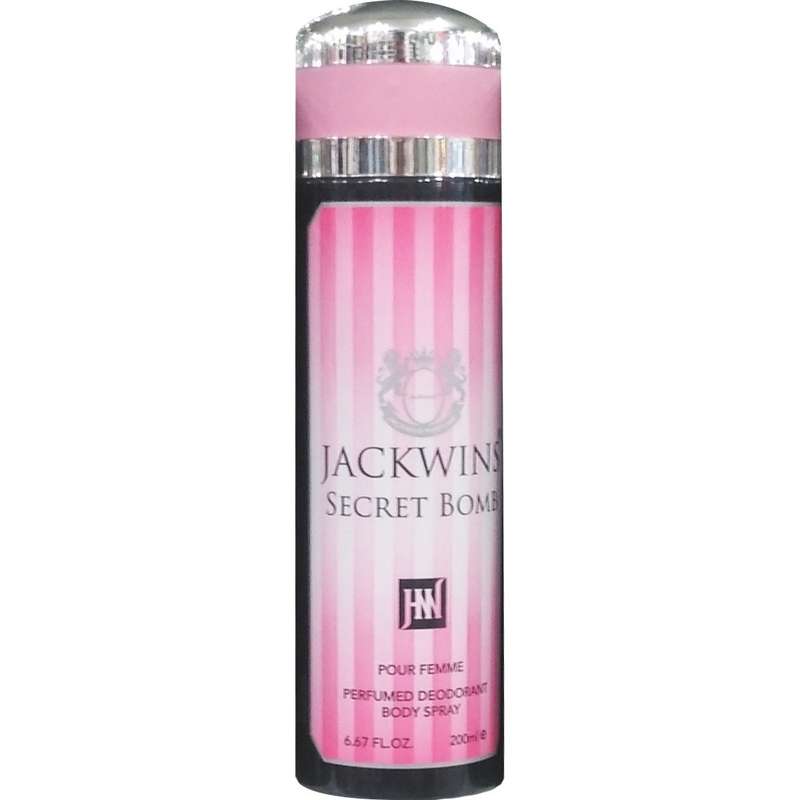 اسپری خوشبو کننده بدن زنانه جانوین مدل SECRET BOMB حجم 200 میلی لیتر