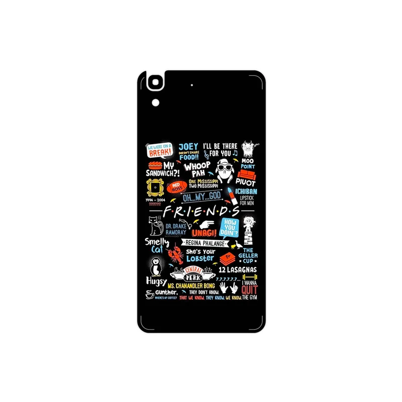 برچسب پوششی ماهوت مدل Friends 2 مناسب برای گوشی موبایل هوآوی Y6