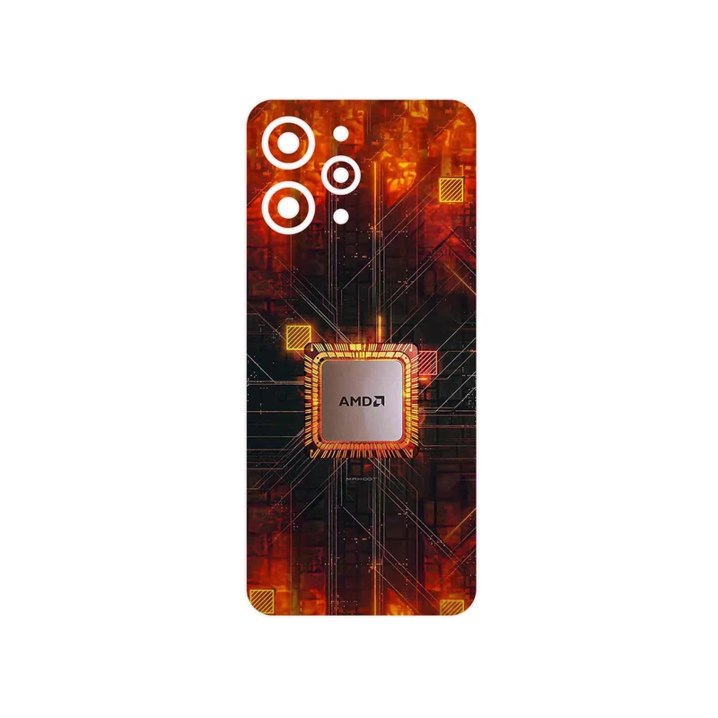 برچسب پوششی ماهوت مدل AMD مناسب برای گوشی موبایل شیائومی Redmi 12
