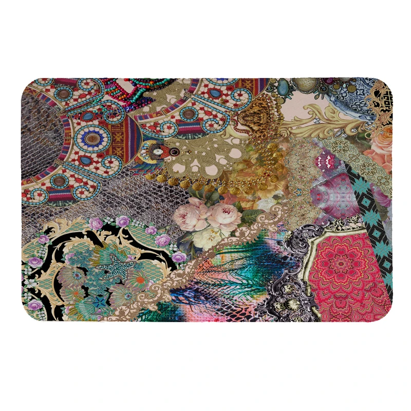  پادری طرح گل کد 5290 سایز 80 × 50 سانتی‌متر