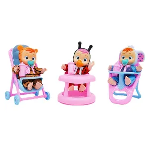 اسباب بازی عروسک و کریر مدل بیبی کرای مجموعه 3 عددی