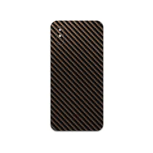 MAHOOT Glossy-Brown-Fiber Cover Sticker for Xiaomi Redmi 9i Sport