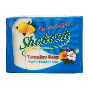 صابون شکوه مدل لیمویی بسته 5 عددی
