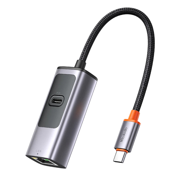 نکته خرید - قیمت روز مبدل USB-C به LAN مک دودو مدل 1000Mbps HU-0680 خرید