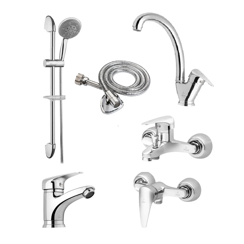 ست شیرآلات فاخته مدل ایتالیا K مجموعه 6 عددی 