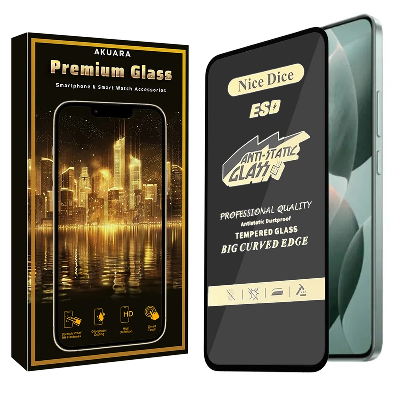 محافظ صفحه نمایش آکوآرا مدل Premium Antis1 Nice مناسب برای گوشی موبایل سامسونگ Galaxy S25 FE