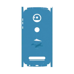 MAHOOT Minimal Paper Airplane-FullSkin Cover Sticker for Motorola Moto Z2 Play
