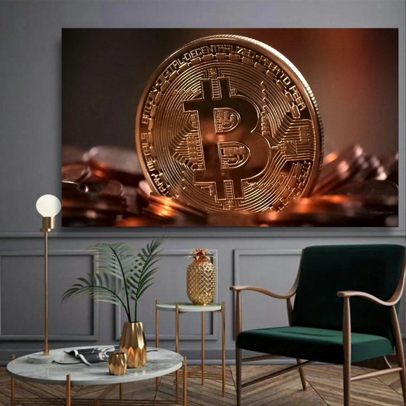 استیکر طرح ارز دیجیتال مدل بیت کوین کد SDA1203