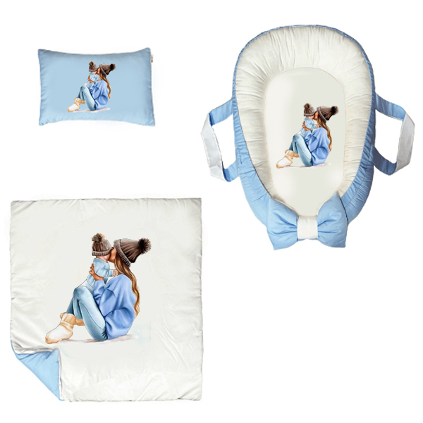 سرویس خواب 3 تکه نوزاد کد 17