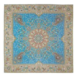 رومیزی ترمه رضایی یزد طرح افشاری کد 2104110402000