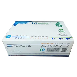 دستکش یکبار مصرف مدل EG1 مدیوم بسته 100 عددی
