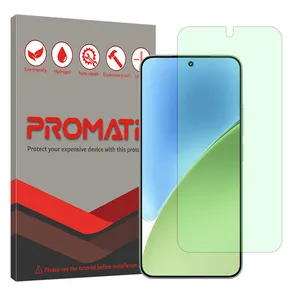 Promate Eye Care model green light screen protector suitable for Xiaomi 15 mobile phone