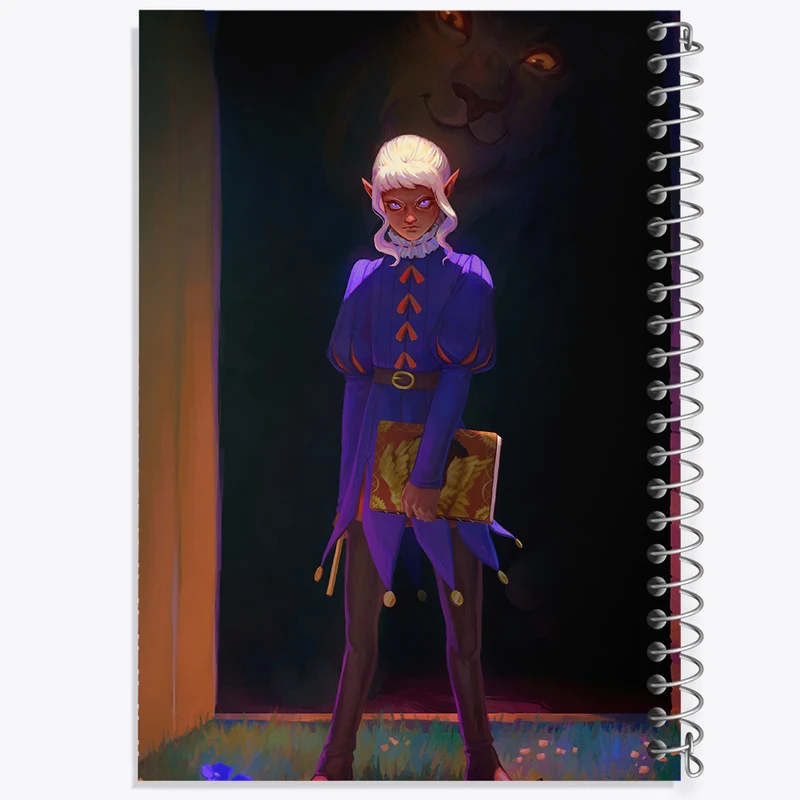 دفتر مشق 50 برگ خندالو طرح ثیستل انیمه خوشمزه در سیاه چال کد 35929