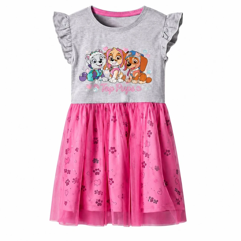 پیراهن دخترانه نیکولودون طرح سگهای نگهبان مدل PAW PATROL