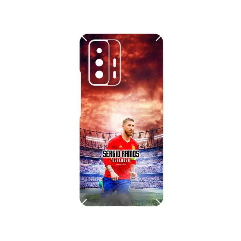برچسب پوششی ماهوت مدل Sergio Ramos مناسب برای گوشی موبایل شیائومی 11T 5G