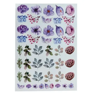 برچسب ترنسفر مدل گل مرداب