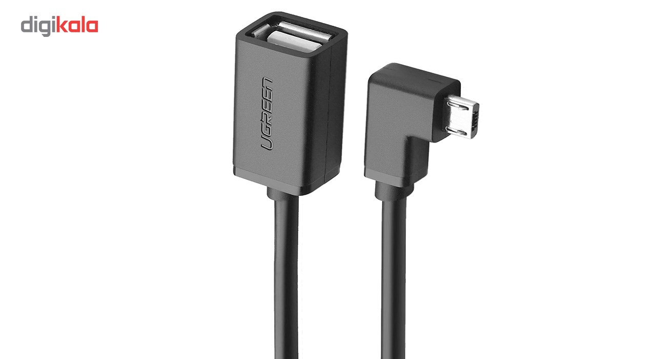 مبدل microUSB به USB 2.0 OTG یوگرین مدل 10379 Deluxe