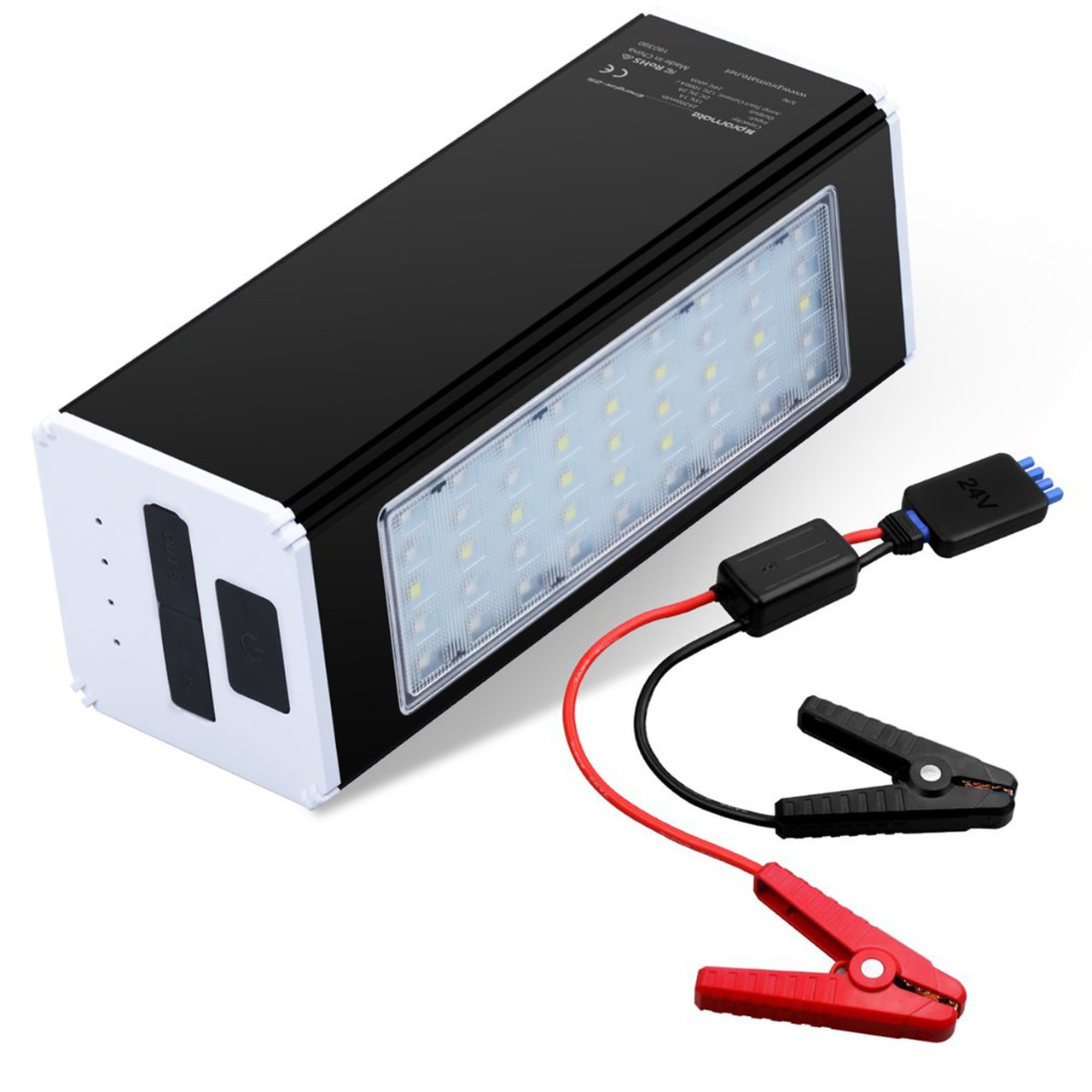 شارژر همراه و استارتر خودرو پرومیت مدل Energize-25 ظرفیت 25200 میلی آمپرساعت