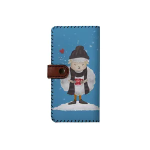 کیف پول زنانه ترمه طراحان ایده مدل بره برفی بنددار کد abi012