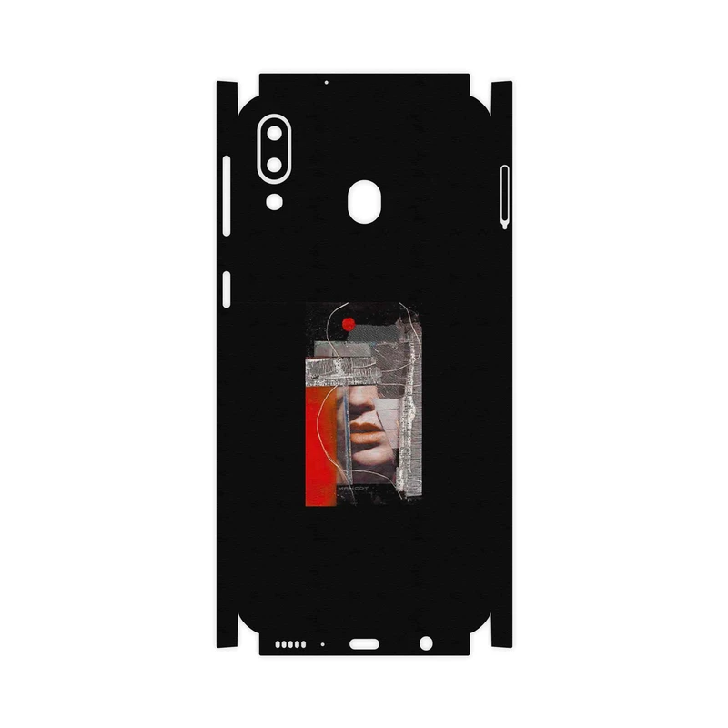 برچسب پوششی ماهوت مدل Collage of Mouth-FullSkin مناسب برای گوشی موبایل سامسونگ Galaxy M20