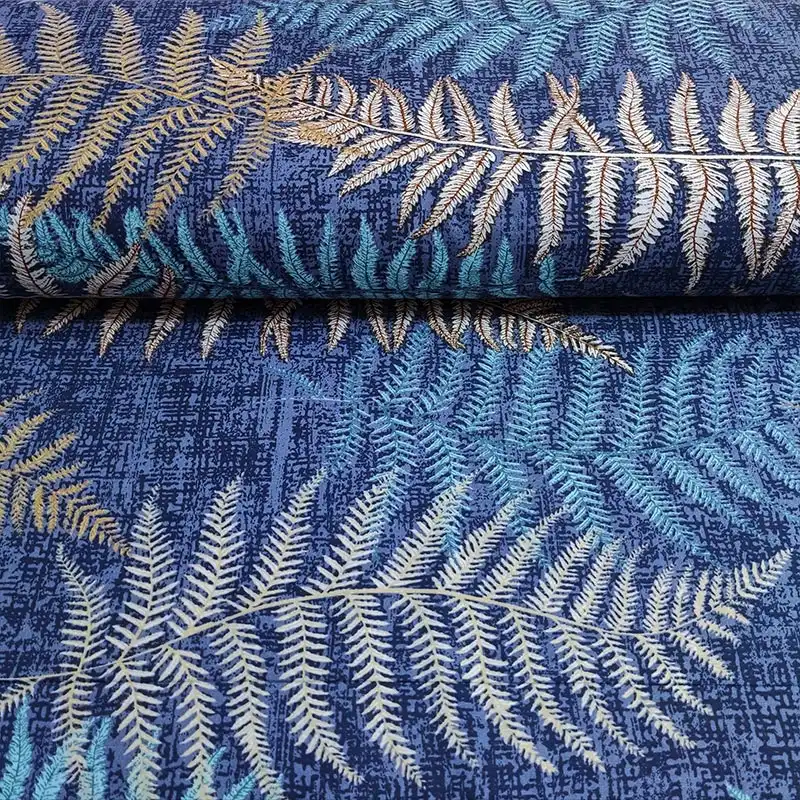 پارچه ملحفه طرح سرخس کد 190