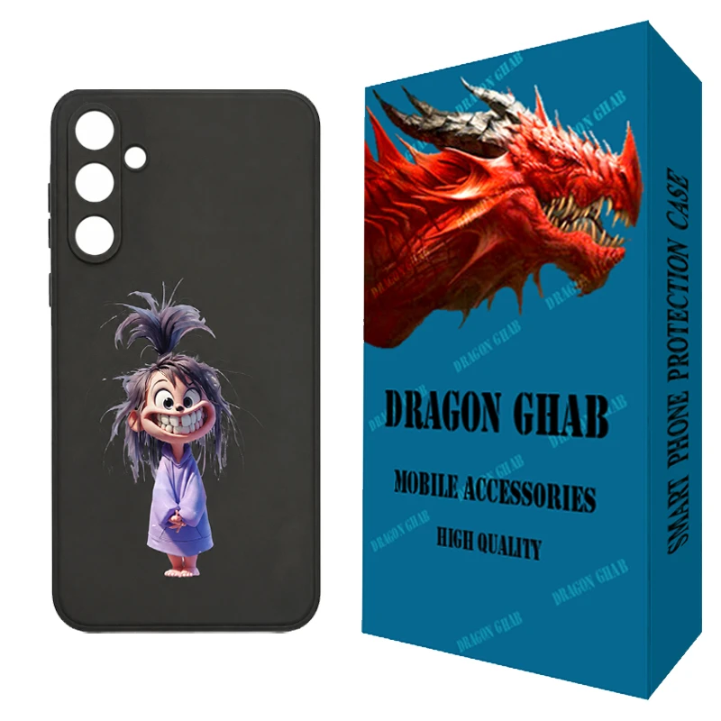 کاور دراگون قاب مدل CHPD کد 002 - B مناسب برای گوشی موبایل سامسونگ Galaxy A35