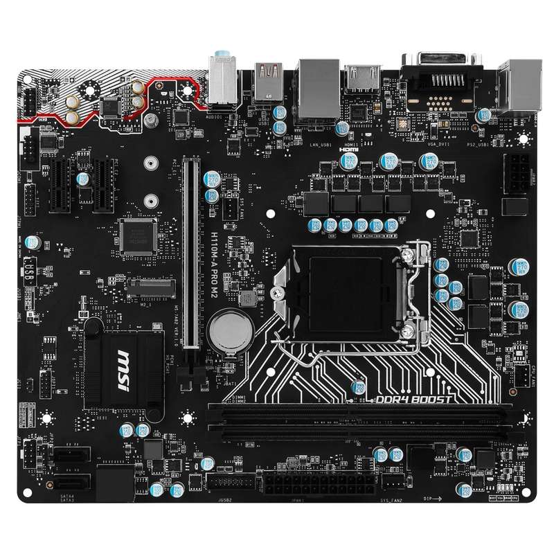 مادربرد ام اس آی مدل H110M-A PRO M2 مادربرد ام اس آی مدل H110M-A PRO M2