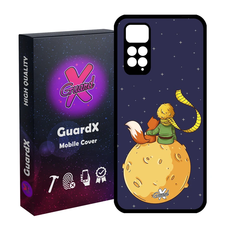 کاور گارد ایکس طرح Little Prince مدل Glass10003 مناسب برای گوشی موبایل شیائومی Redmi Note 11S/ Note 11 4G