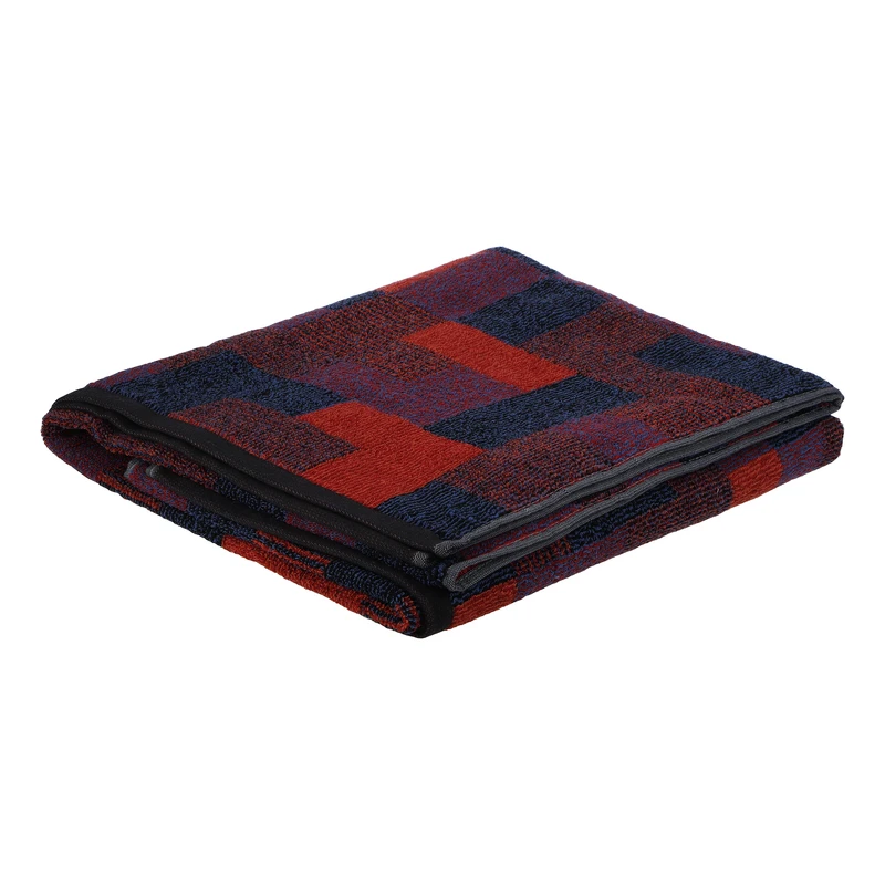 حوله حمام برق لامع طرح مستطیل مدل کوبیسم سایز 160×100 سانتی متر