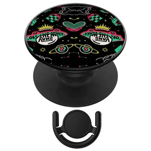 پایه نگهدارنده گوشی موبایل پاپ  سوکت آکام مدل APSC002260 به همراه پاپ کلیپ