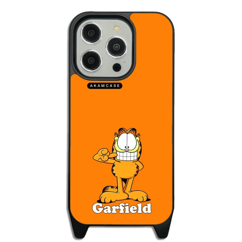 کاور آکام مدل AMC-WLA14PRO-GARFIELD8 مناسب برای گوشی موبایل اپل iPhone 14 Pro