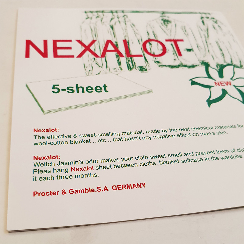 نفتالین خوشبوکننده نگزالت مدل A-005 بسته 5 عددی