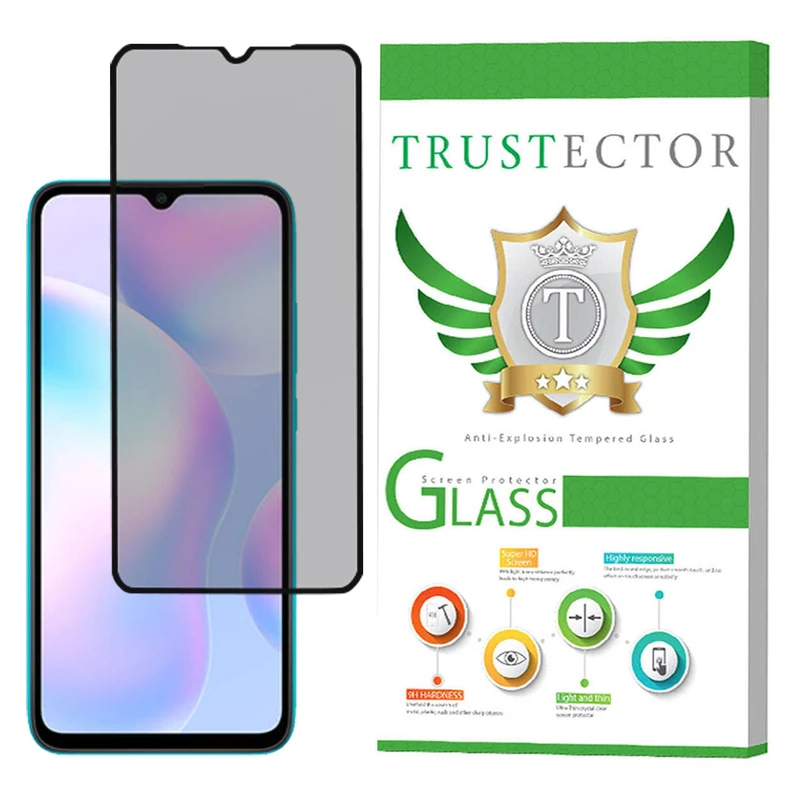 محافظ صفحه نمایش حریم شخصی تراستکتور مدل PFT مناسب برای گوشی موبایل شیائومی Redmi 9A
