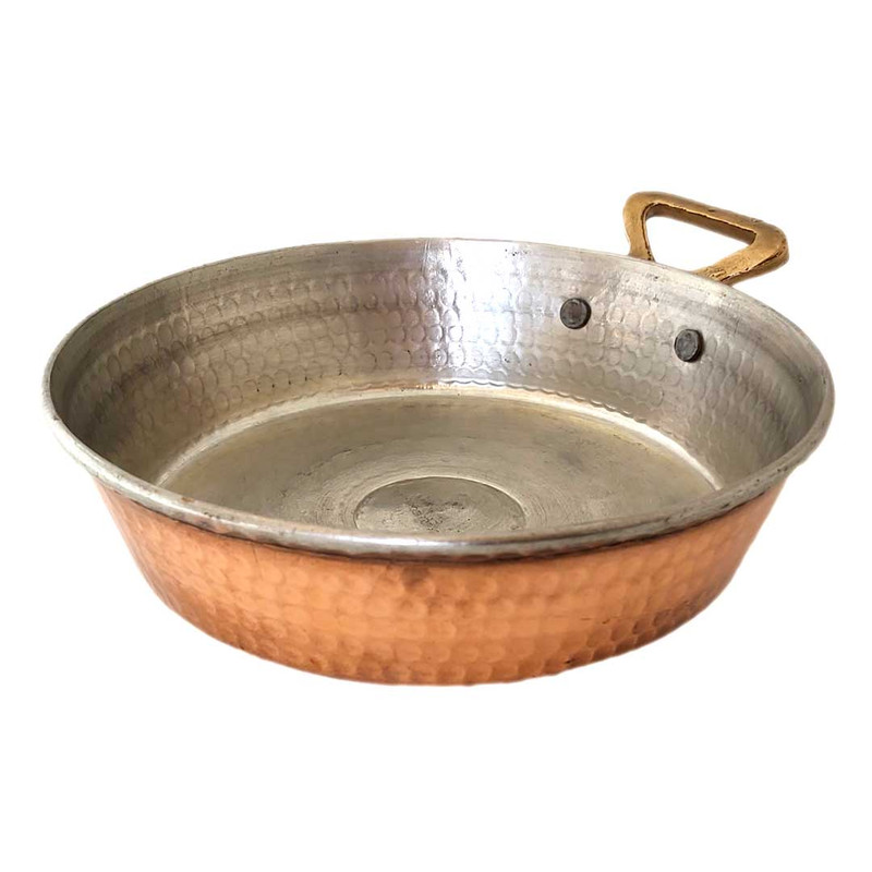 ماهیتابه مسی مدل سیسمونی کد333