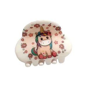 کلیپس مو دخترانه مدل یونیکورن كد KLP739