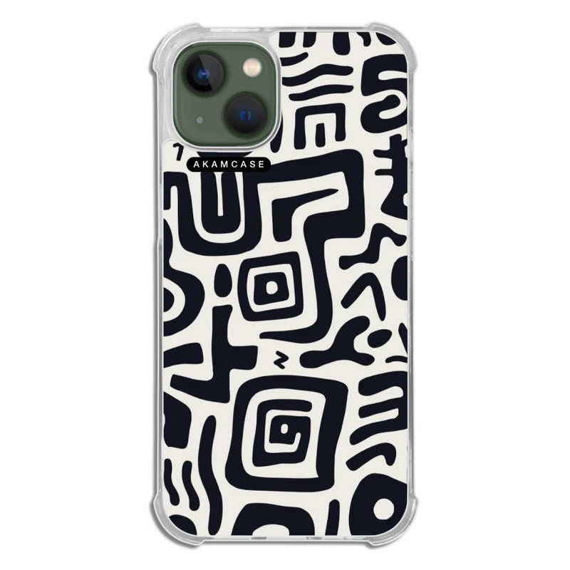 کاور آکام مدل AMC-WTA13-DOODLE7 مناسب برای گوشی موبایل اپل iPhone 13