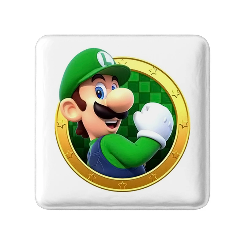 پیکسل خندالو طرح سوپر ماریو مدل مربعی کد 30422