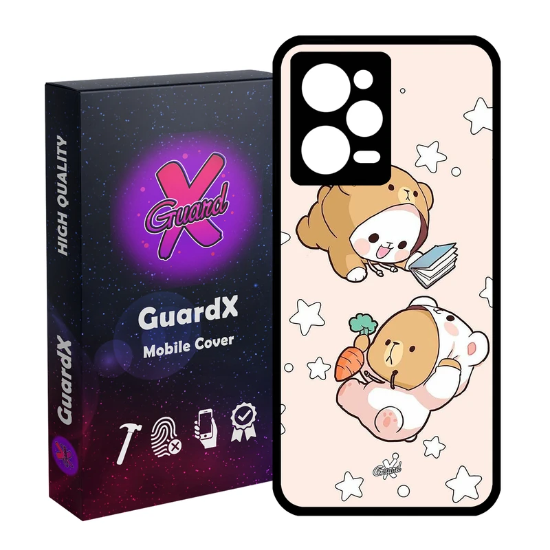 کاور گارد ایکس طرح Milk Mocha مدل Glass10540 مناسب برای گوشی موبایل شیائومی Redmi Note 12 Pro 5G/Poco X5 Pro 5G/Note 12 Pro Pro speed