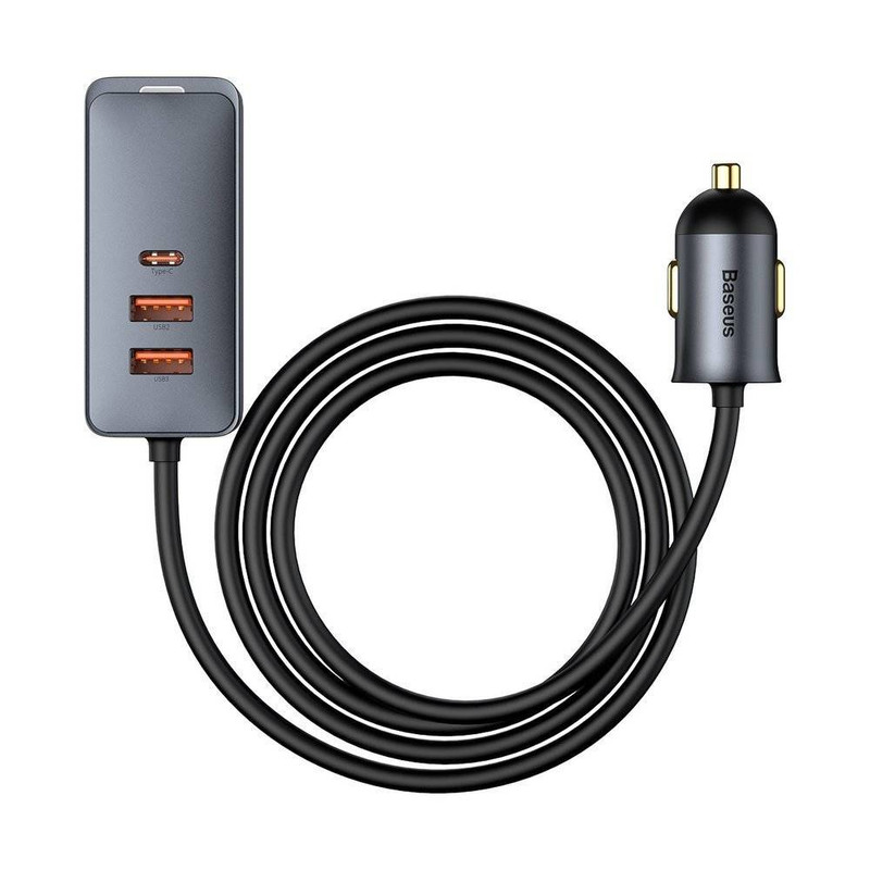 شارژر فندکی باسئوس مدل CCBT-B0G 120W