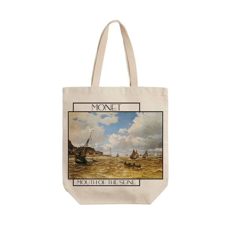 ساک خرید ترمه طراحان ایده مدل دهانه رود سن از مونت کد 0171 -  L