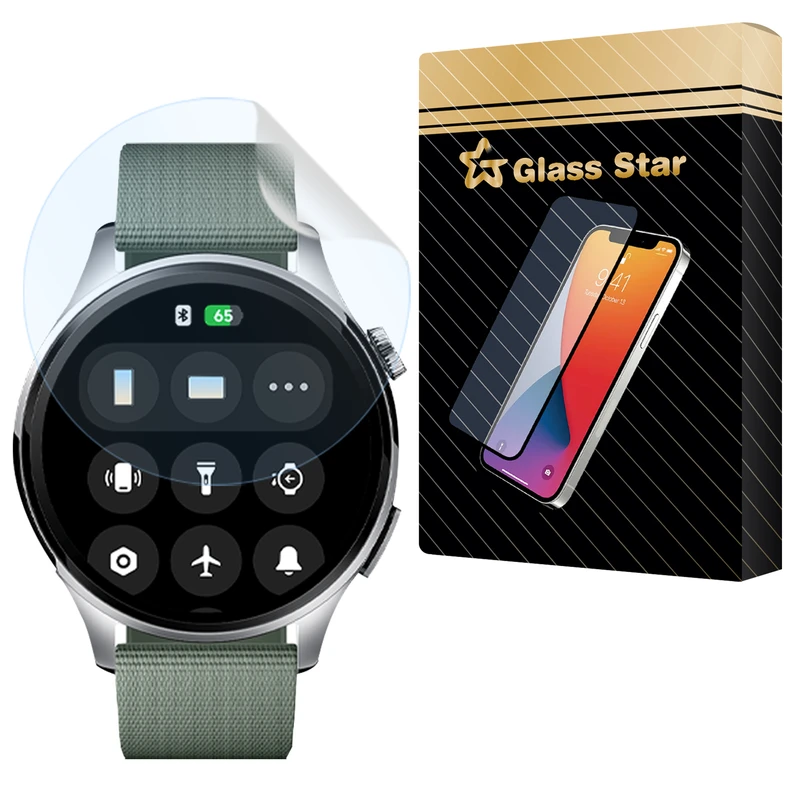 محافظ صفحه نمایش گلس استار مدل MTBWG مناسب برای ساعت هوشمند شیائومی Redmi Watch 5