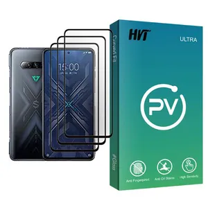 HVT PV Glass MIX003 Screen Protector For Xiaomi Black Shark 4 Pro Pack Of 3