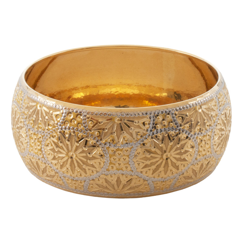 النگو طلا 18 عیار زنانه سهی مدل VB42-3 النگو طلا 18 عیار زنانه سهی مدل VB42-3